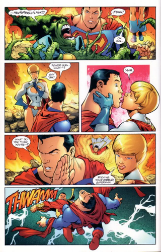 Illustration for article titled 10 Insanely Awkward Superhero Romantic Subplots